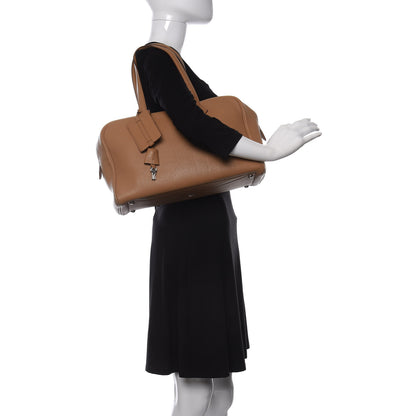 Hermes Taurillon Clemence Victoria II 35 Biscuit 2 of 9
