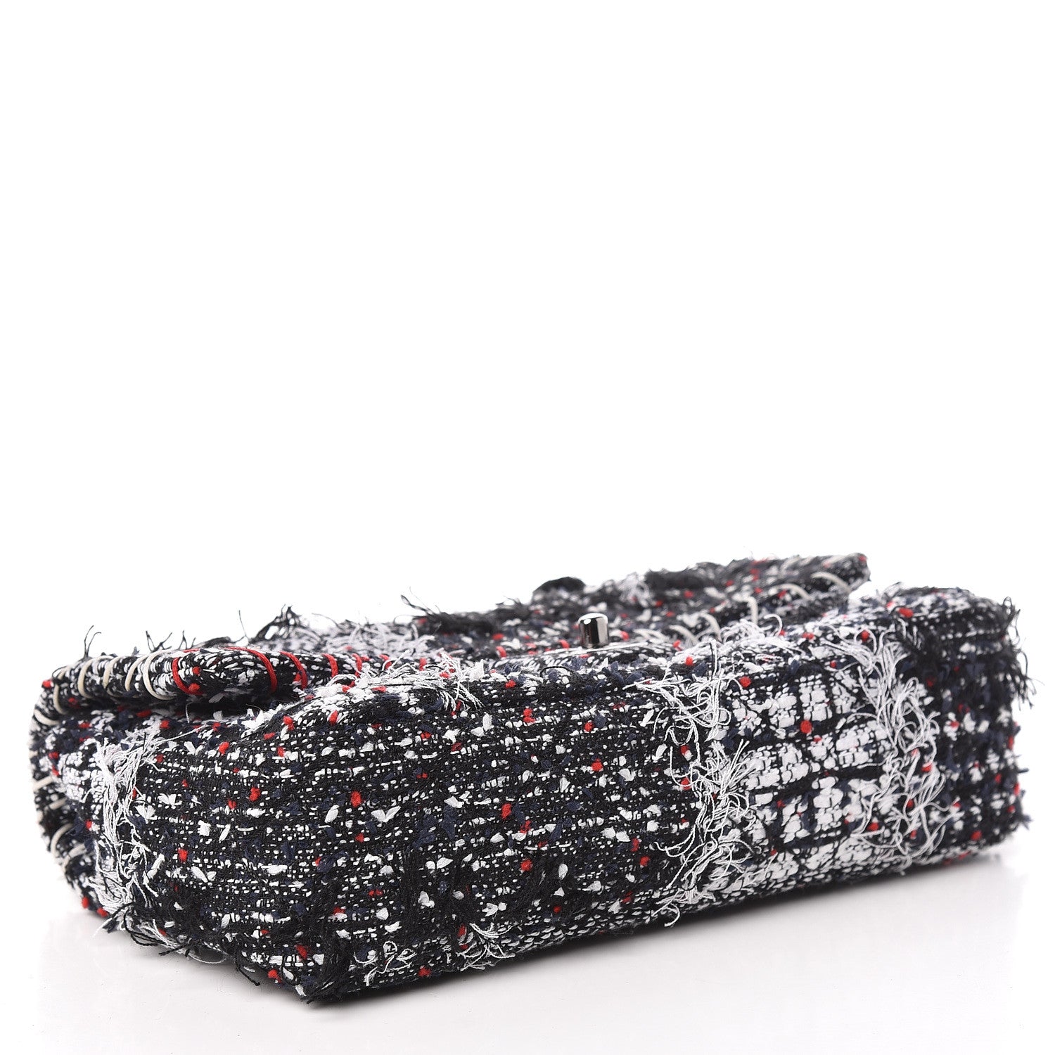Chanel Tweed Pompom Flap Bag Multicolor 4 of 11