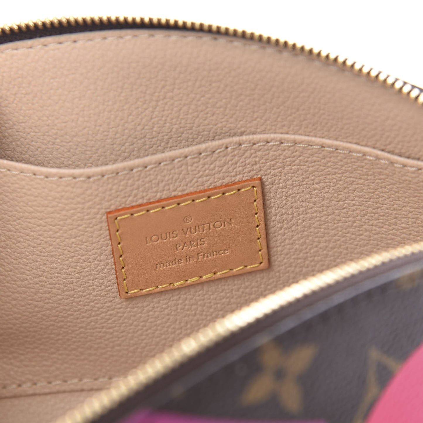 Monogram Game On Cosmetic Pouch
