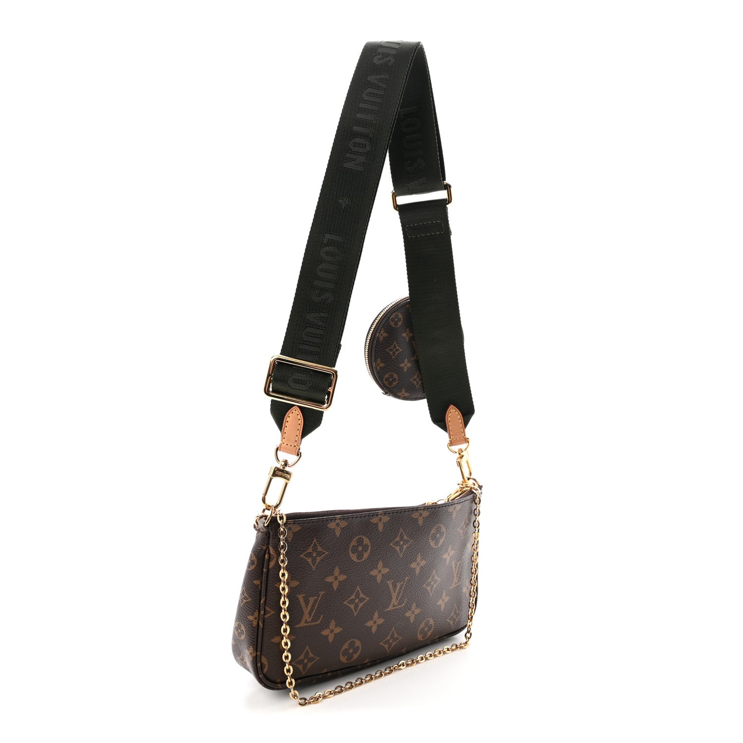 Monogram Multi Pochette Accessories Kaki