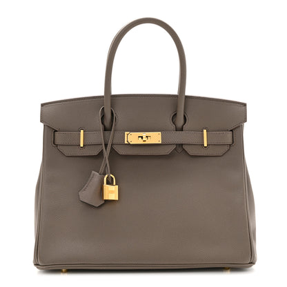 Hermes Epsom Birkin 30 Etain 1 of 12
