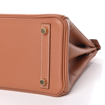 Hermes Veau Jonathan Birkin 25 Gold 17 of 38