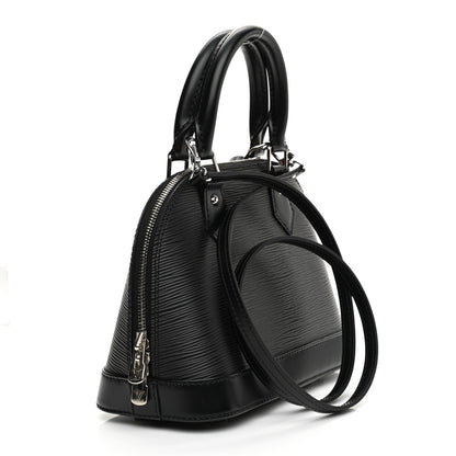 Louis Vuitton Epi Alma BB Black 3 of 7