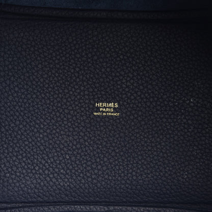 Hermes Taurillon Clemence Picotin Lock 18 PM Bleu Nuit 6 of 10