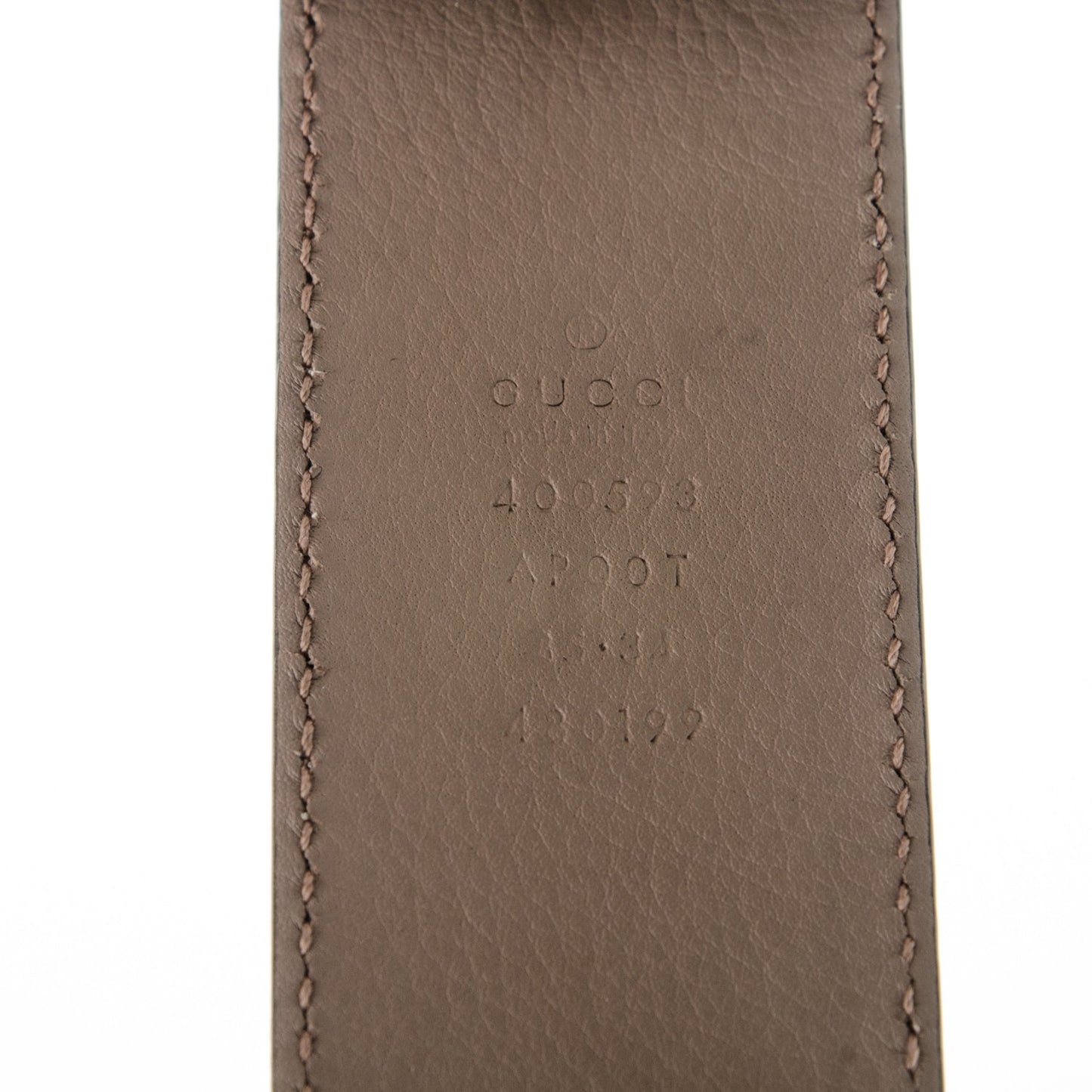 Calfskin Double G 40mm Belt 85 34 Porcelain Rose