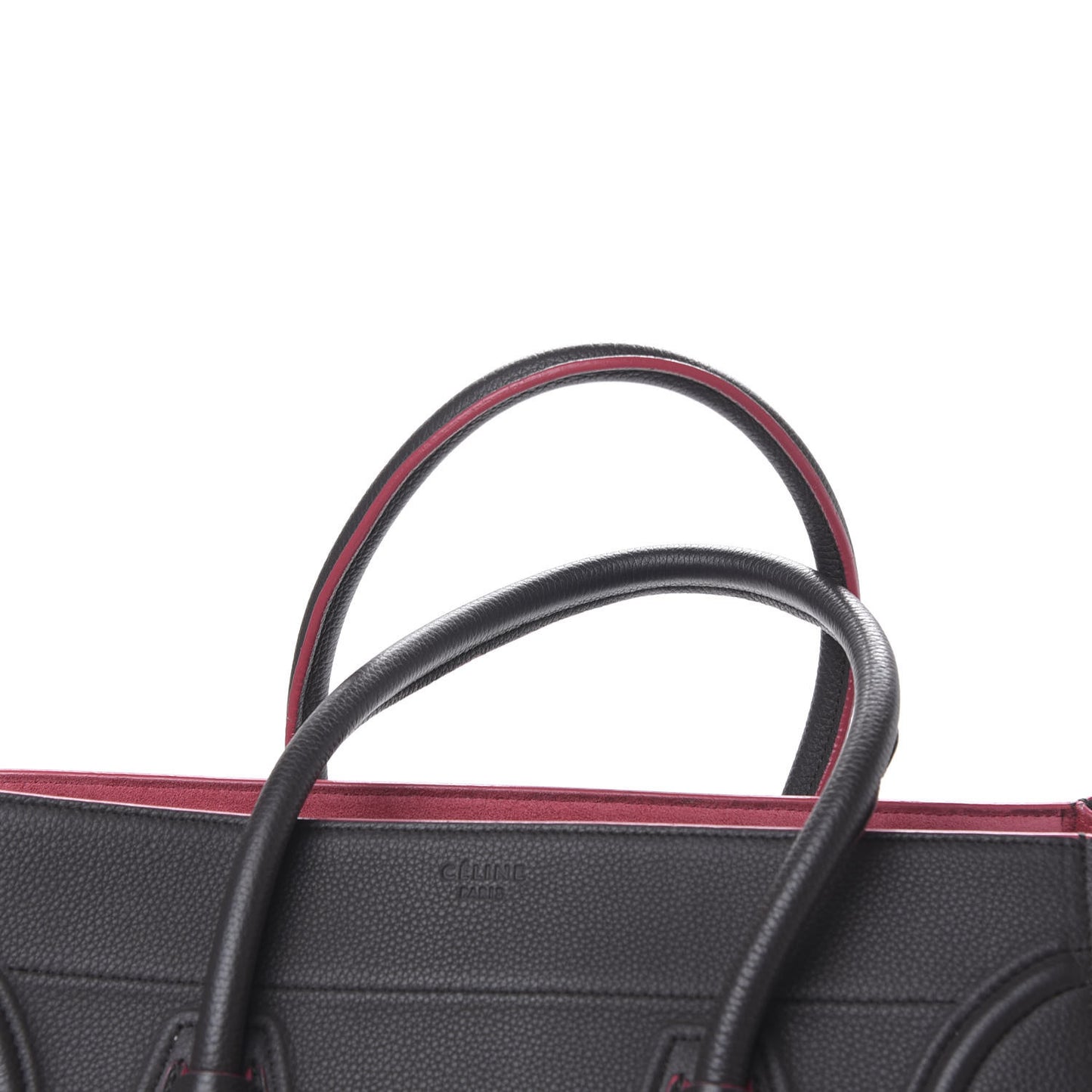 Baby Grained Calfskin Medium Phantom Luggage Dark Taupe