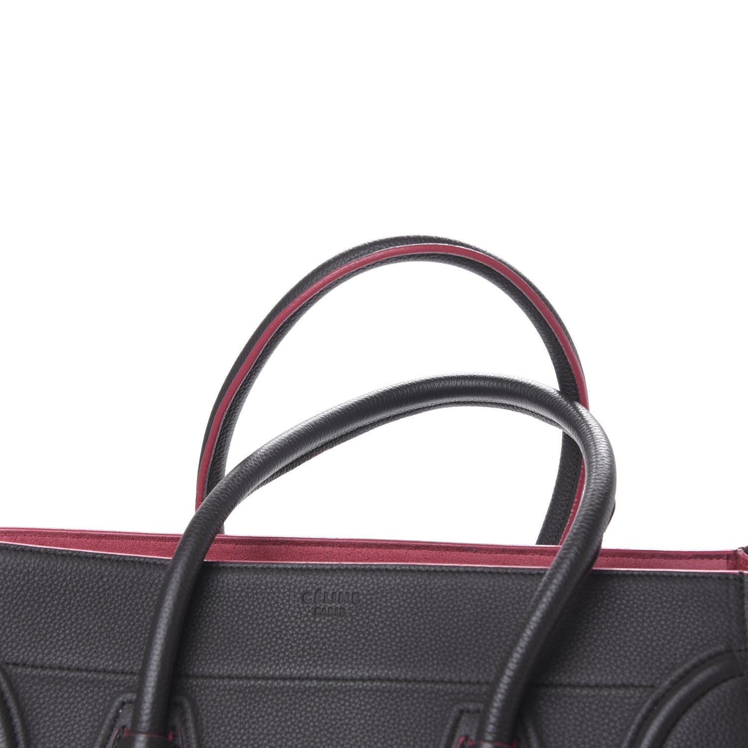 Celine Baby Grained Calfskin Medium Phantom Luggage Dark Taupe 10 of 16