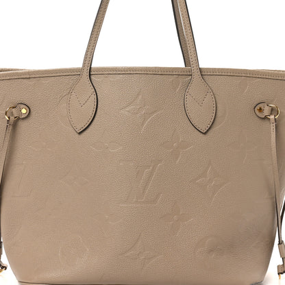 Louis Vuitton Empreinte Monogram Giant Neverfull MM Tourterelle 8 of 11
