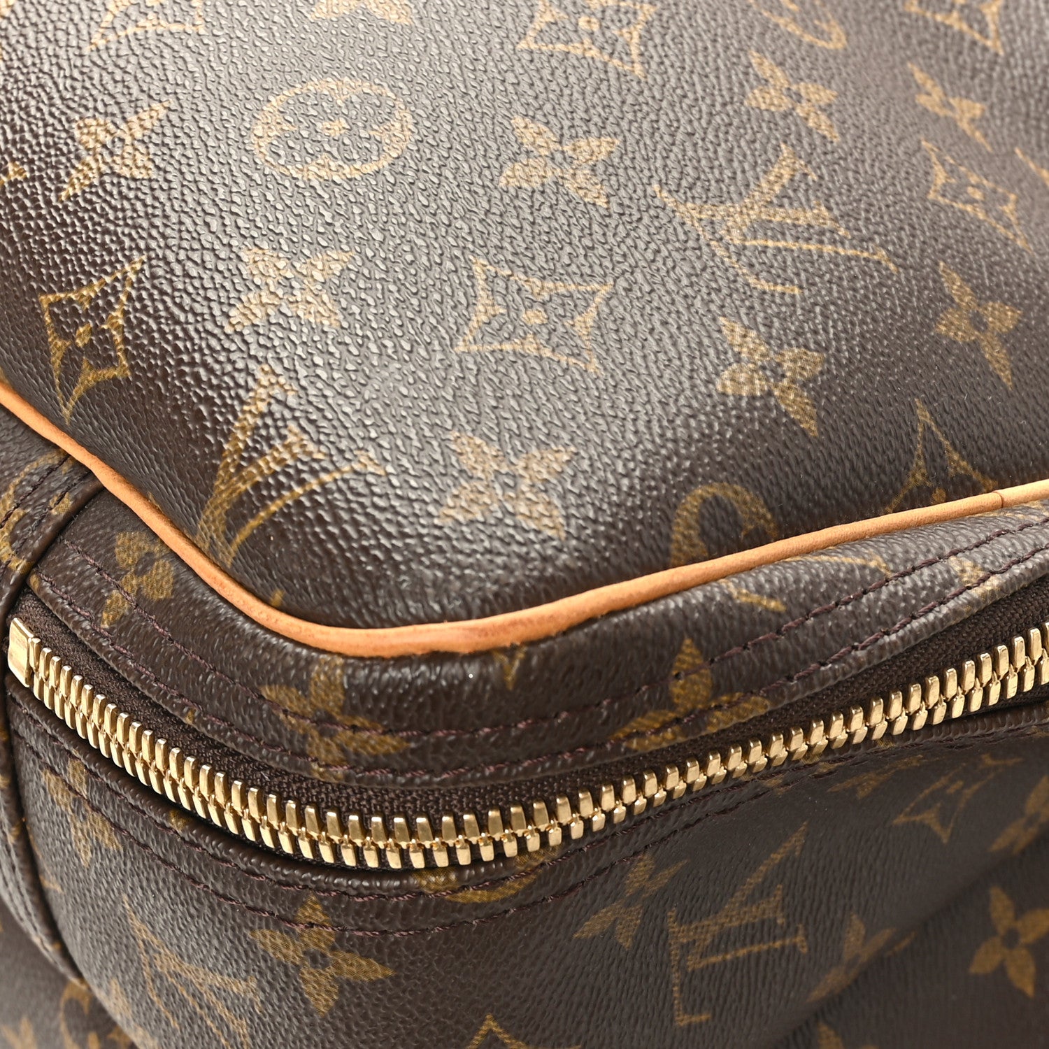 Louis Vuitton Monogram Alize 2 Compartment Luggage Travel Bag 8 of 10