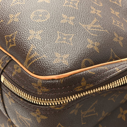 Louis Vuitton Monogram Alize 2 Compartment Luggage Travel Bag 8 of 10