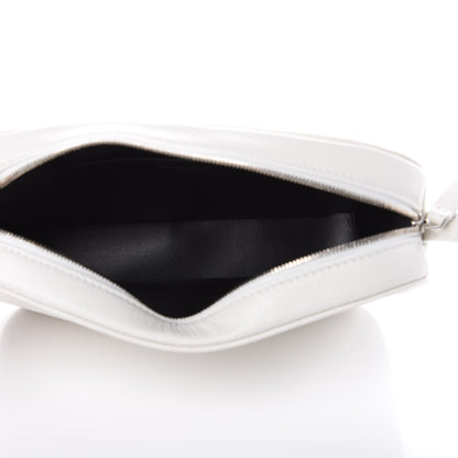 Balenciaga Calfskin Logo S Everyday Camera Bag White 5 of 9