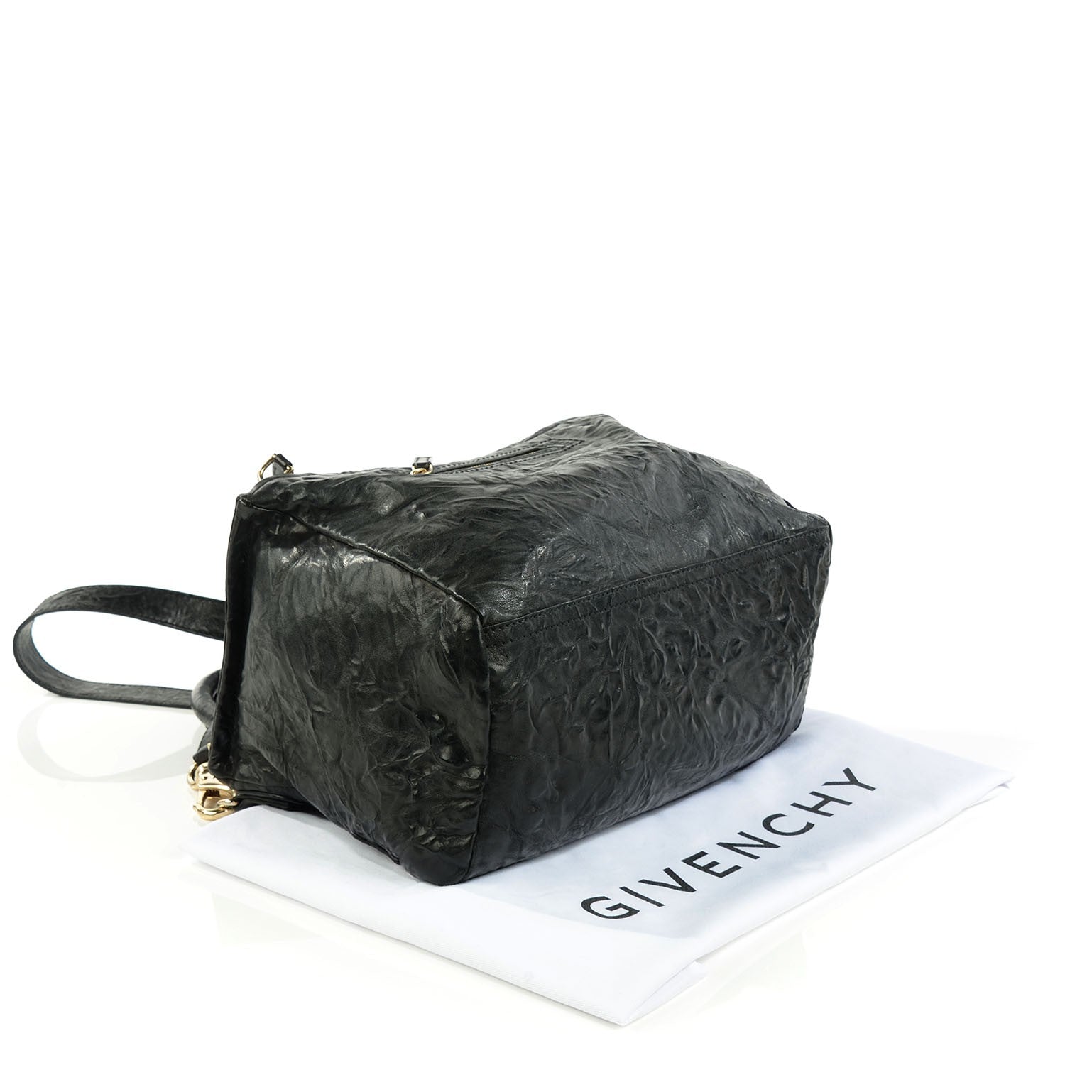 Givenchy Tumbled Sheepskin Medium Pandora Bag Black 4 of 10