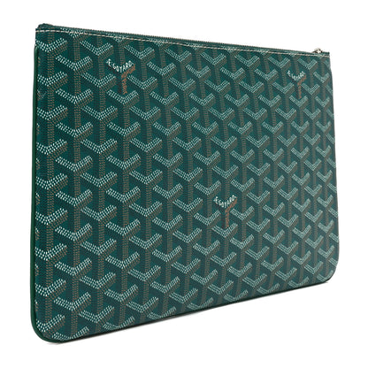 Goyard Goyardine Senat Pochette MM Green 3 of 6