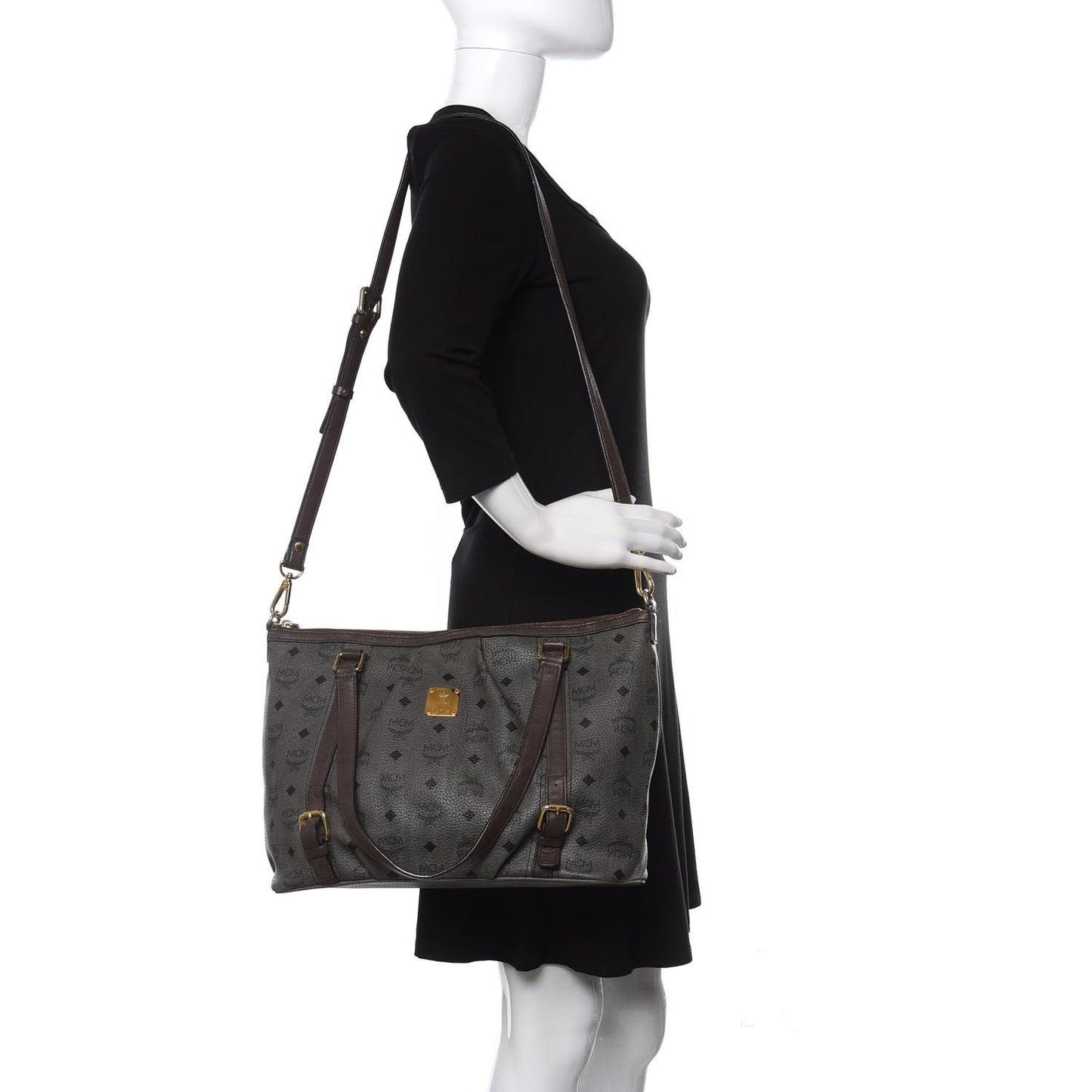 Visetos Medium Essentials Shopper Tote Phantom Grey