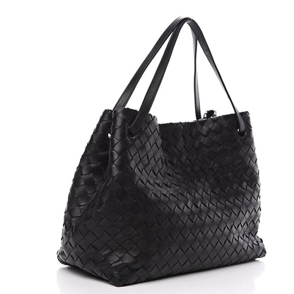 Bottega Veneta Nappa Intrecciato Tote Bag Black 2 of 11