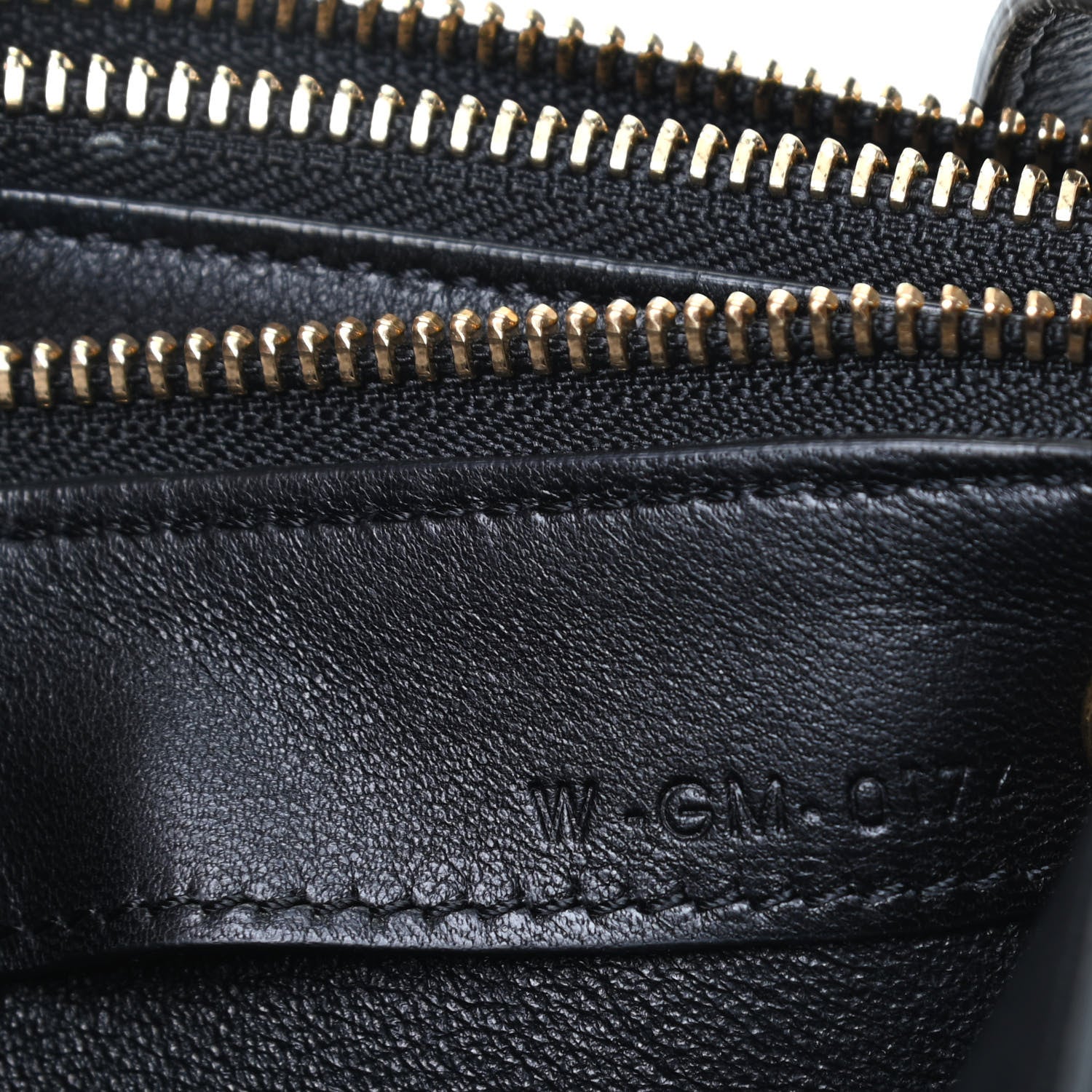 Celine Gingham Lambskin Small Trio Crossbody Bag Cobalt 6 of 12