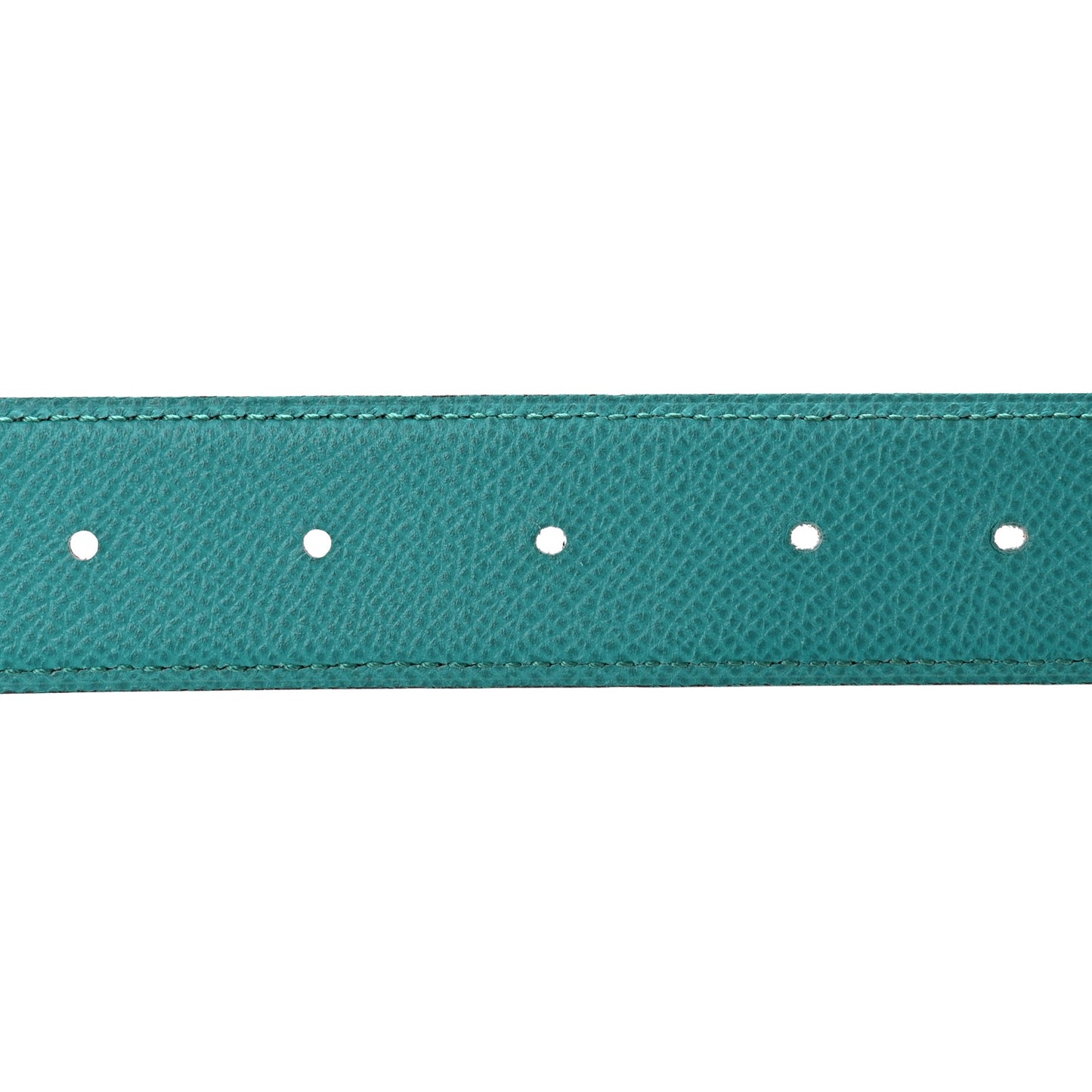 Swift Epsom 32mm H Belt 85 34 Gold Bleu Paon