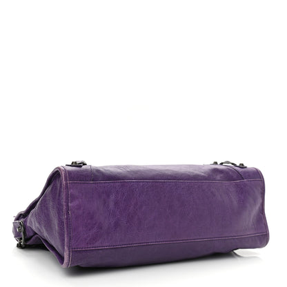 Balenciaga Agneau Classic Hardware City Dark Violet 3 of 12