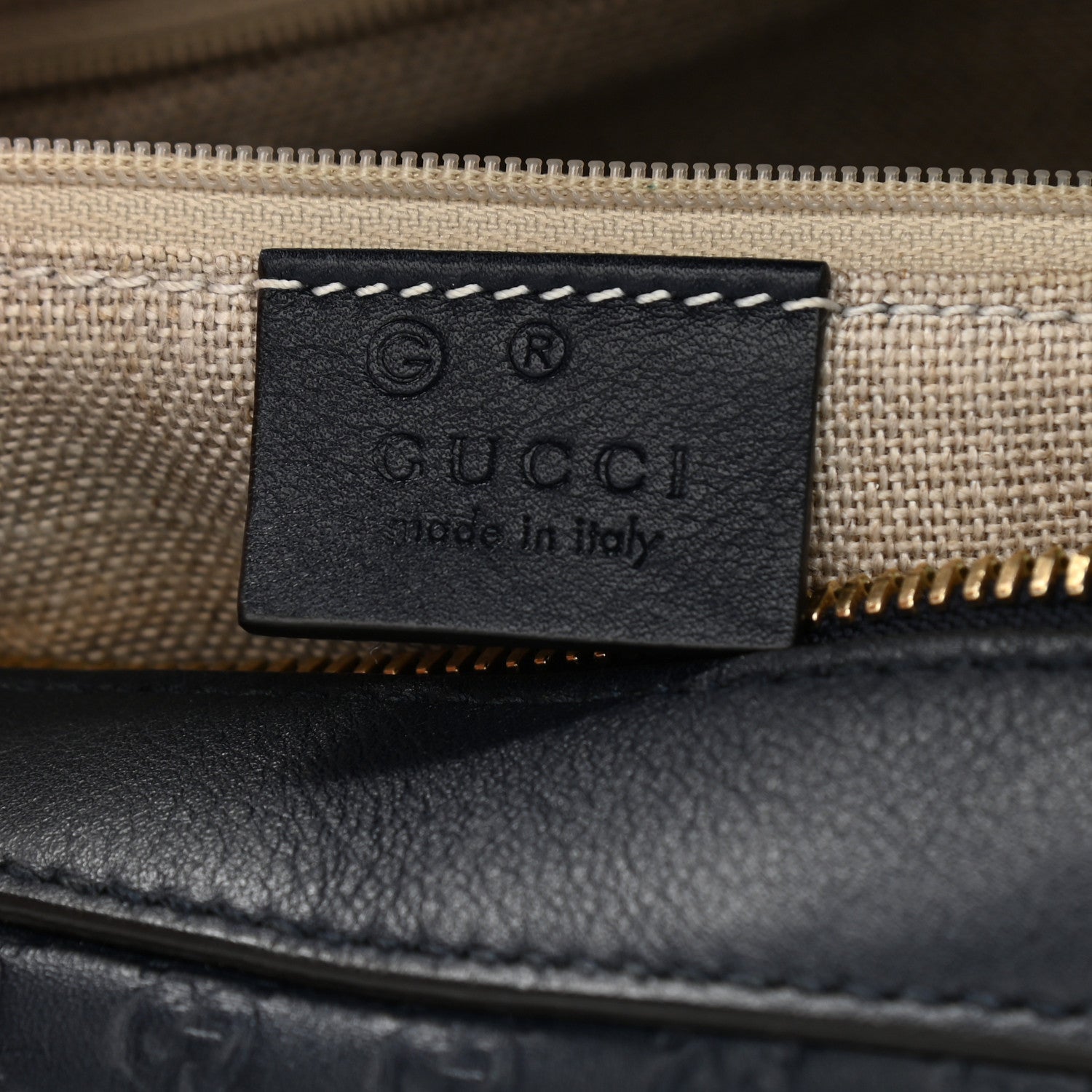 Gucci Microguccissima Medium Crossbody Bag Blue 6 of 11