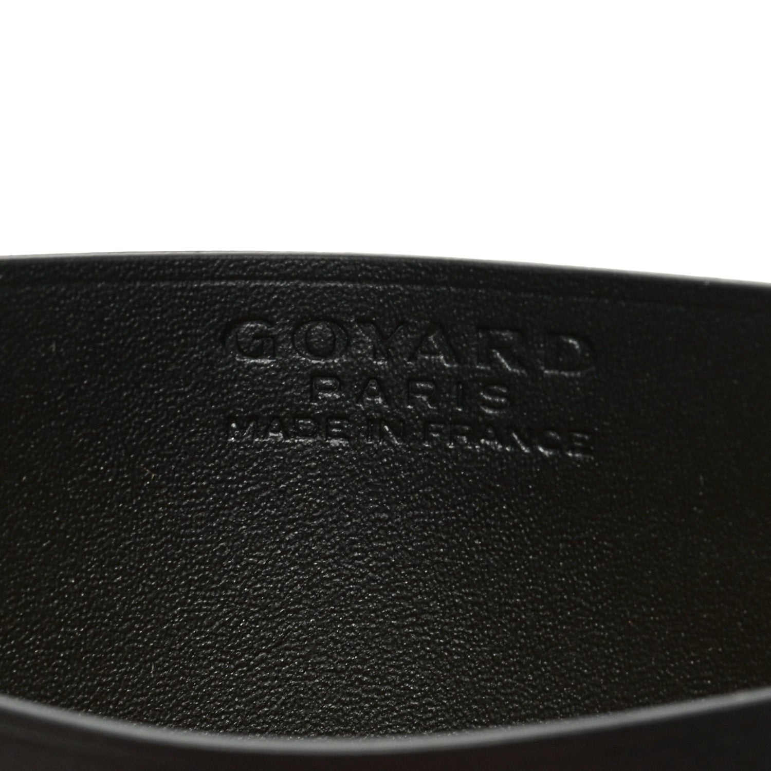 Goyard Goyardine Saint Sulpice Card Holder Black 6 of 7
