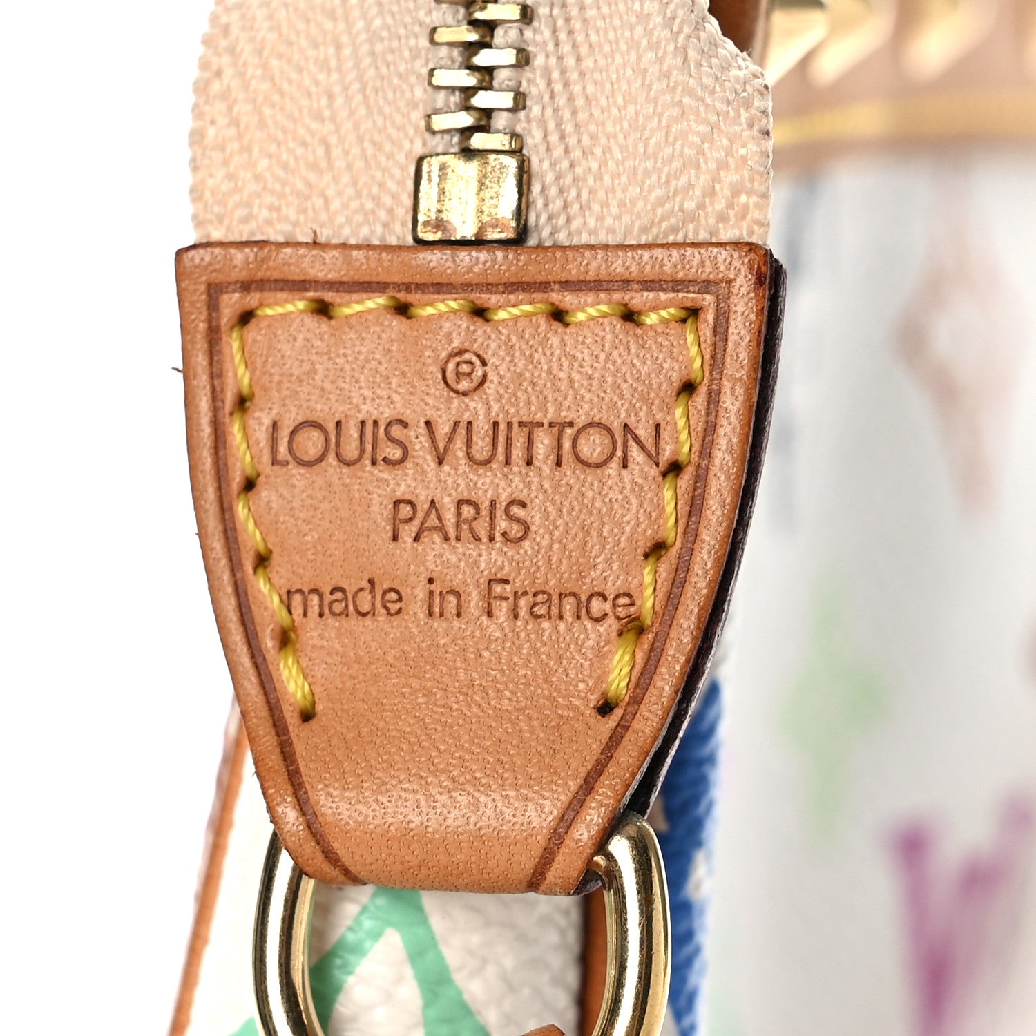 Louis Vuitton Monogram Multicolor Pochette Accessories White 6 of 10