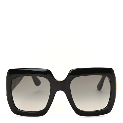 Gucci Acetate Square Frame Sunglasses GG0053S Black 2 of 8