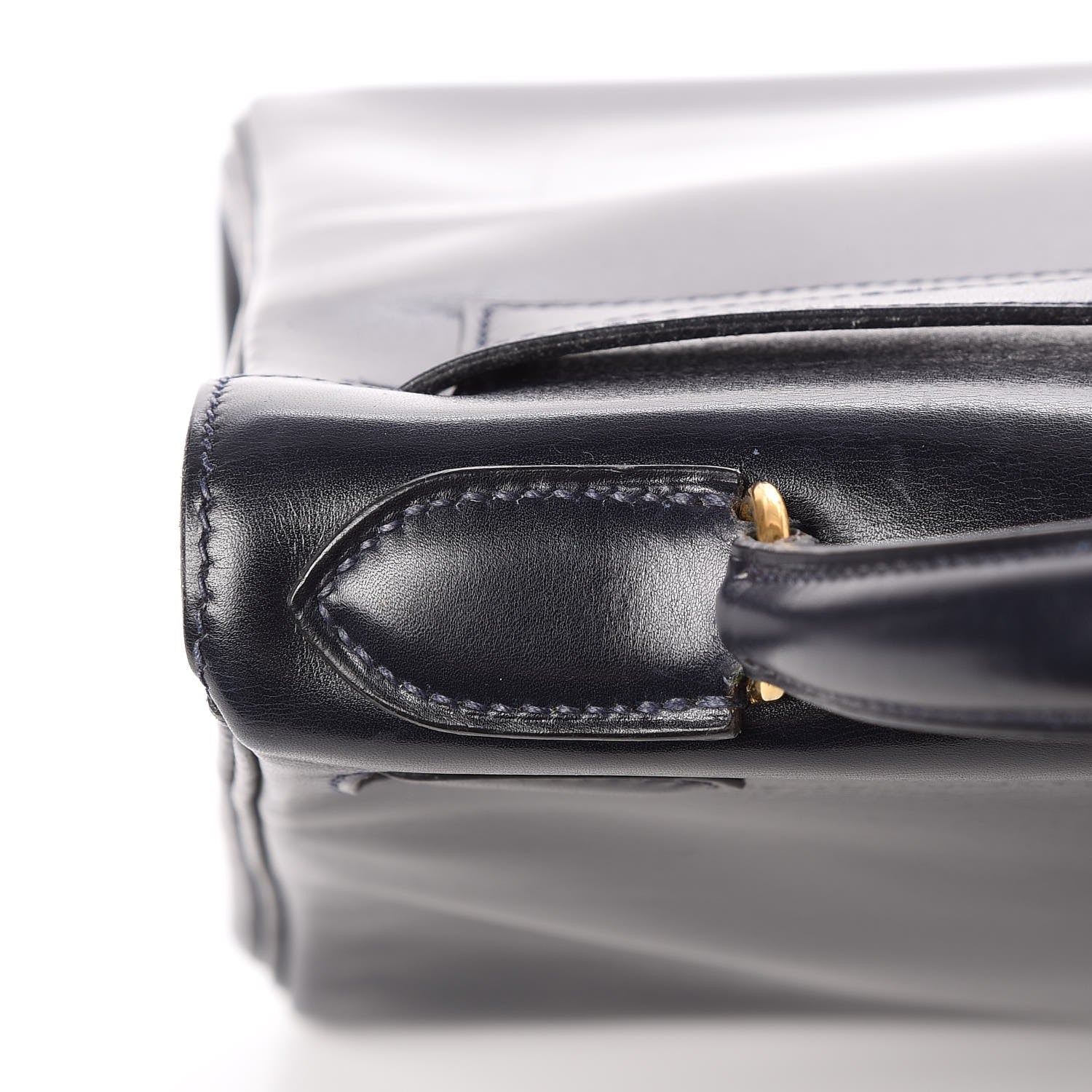 Hermes Box Kelly Retourne 28 Indigo 33 of 38