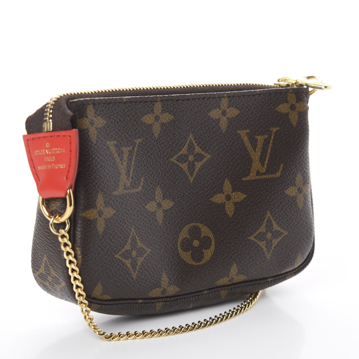 Monogram 2020 Christmas Animation Bumper Cars Mini Pochette Accessories Coquelicot