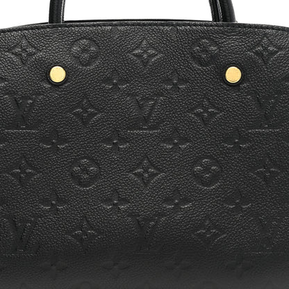 Louis Vuitton Empreinte Montaigne BB Black 8 of 10