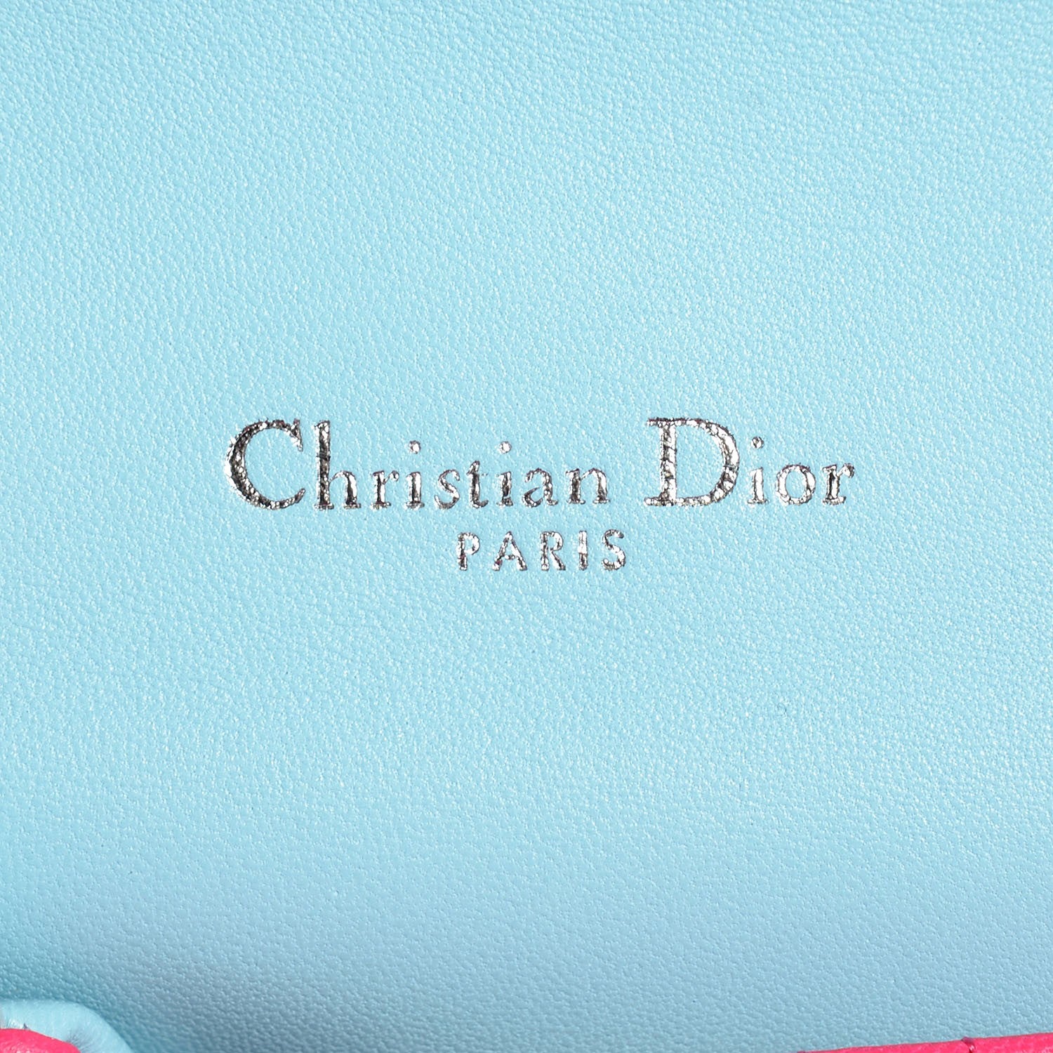 Christian Dior Lambskin Cannage Large Miss Dior Flap Cupcake Blue 7 of 9