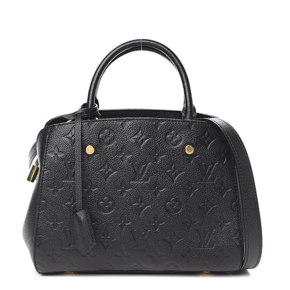 Louis Vuitton Empreinte Montaigne BB Black 1 of 11