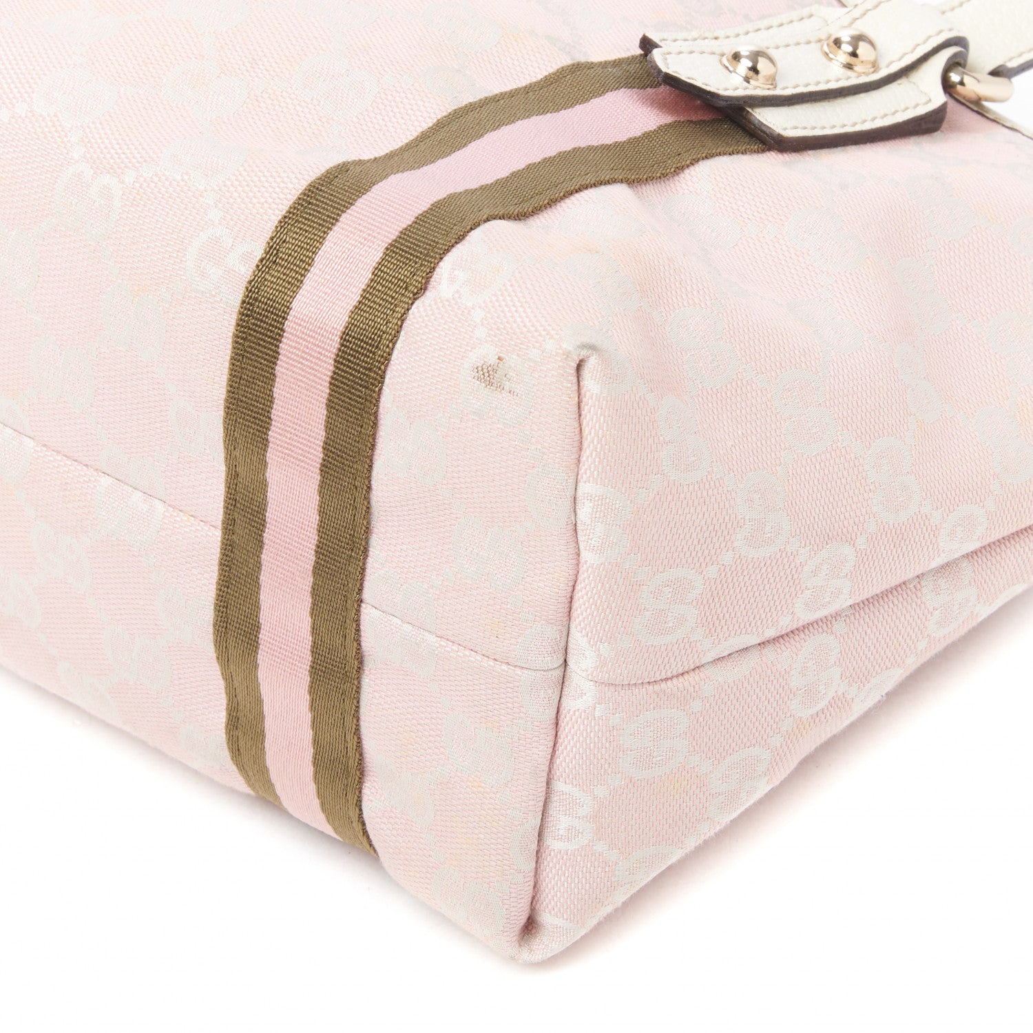Gucci Monogram Small Jolicoeur Tote Pink 7 of 8