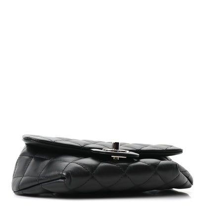 Chanel Calfskin Quilted CC Uniform Flap Belt Bag Black 4 of 10