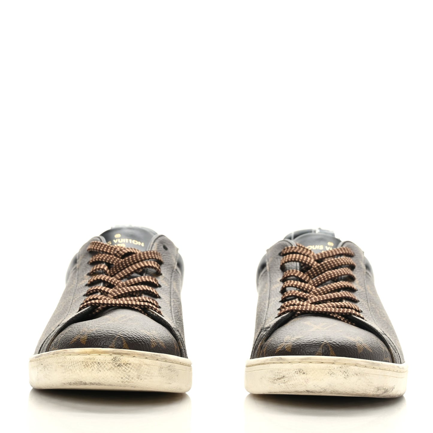Calfskin Monogram Mens Luxembourg Sneakers 8