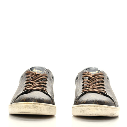 Louis Vuitton Calfskin Monogram Mens Luxembourg Sneakers 8 2 of 11