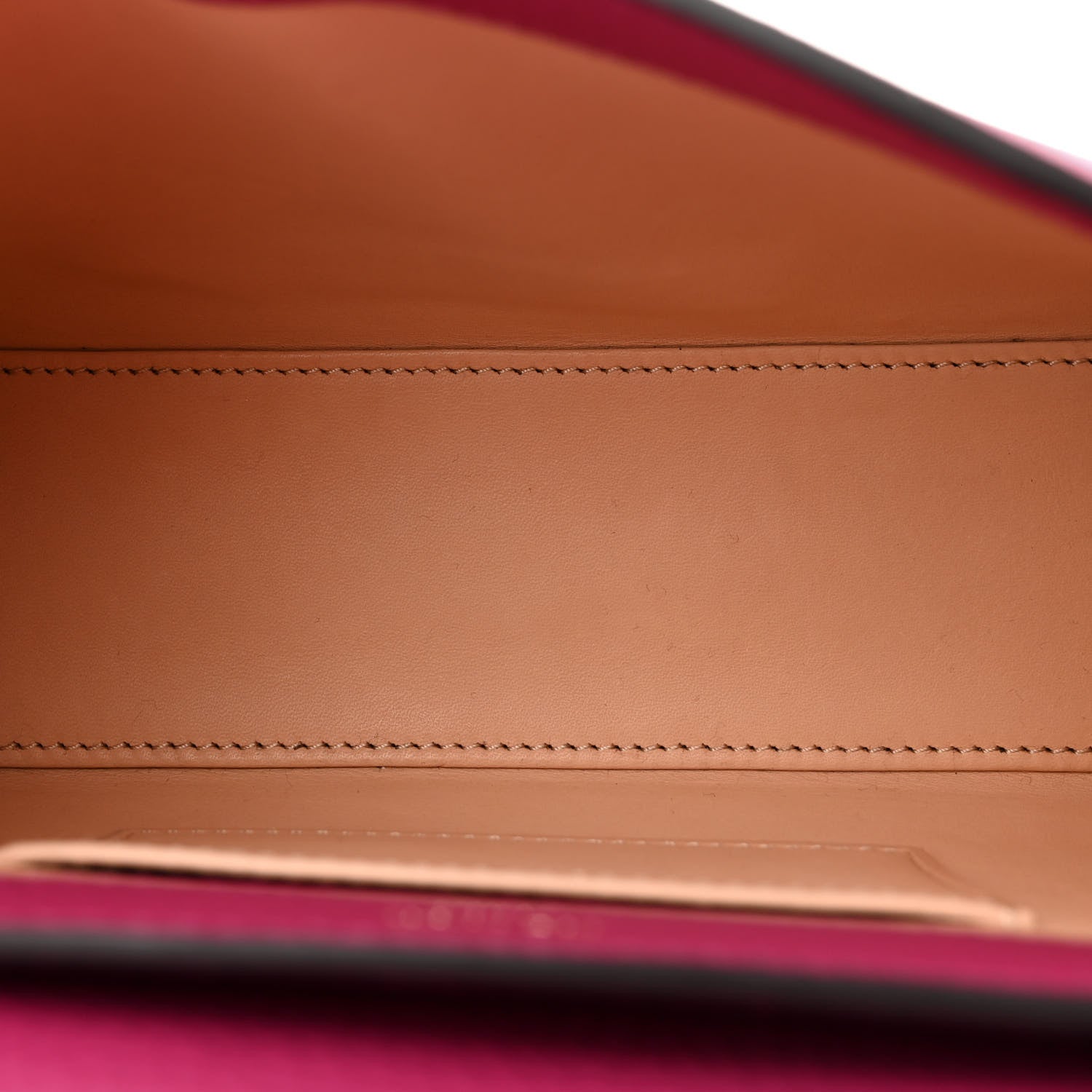 Moynat Taurillon Blush Rejane BB Fuchsia 5 of 9