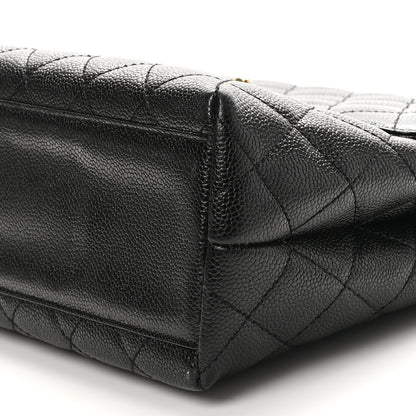 Chanel Caviar Quilted Jumbo Kelly Flap Black 10 of 10