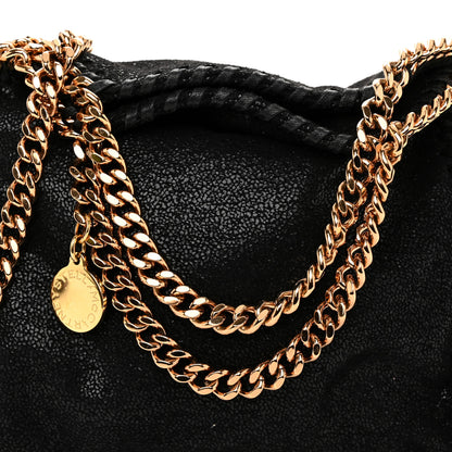 Stella McCartney Shaggy Deer Tiny Falabella Tote Black 8 of 10
