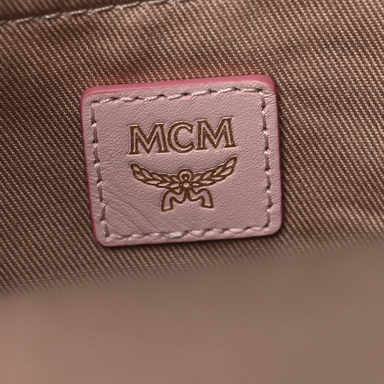 MCM Visetos X-Mini Patricia Backpack Powder Pink 7 of 10