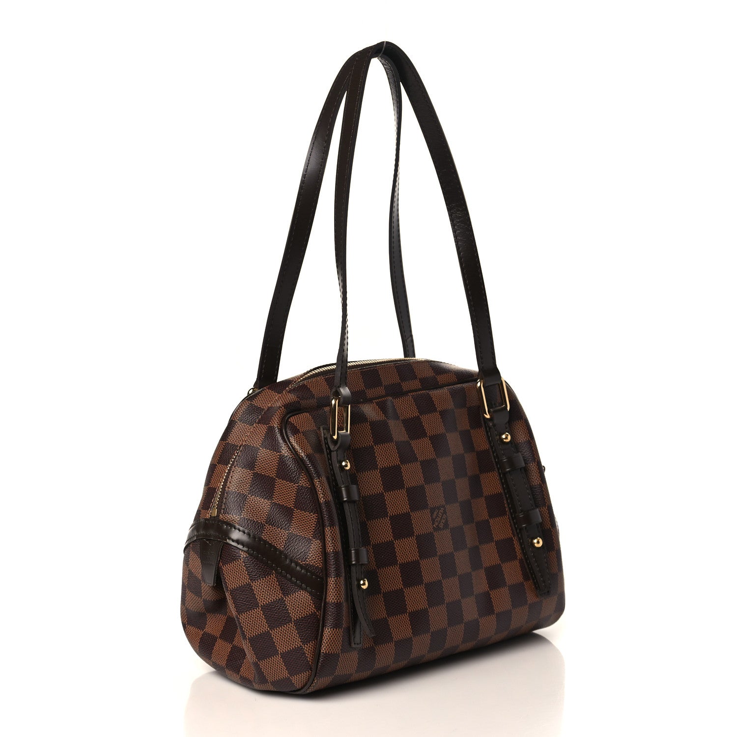Louis Vuitton Damier Ebene Rivington PM 3 of 8