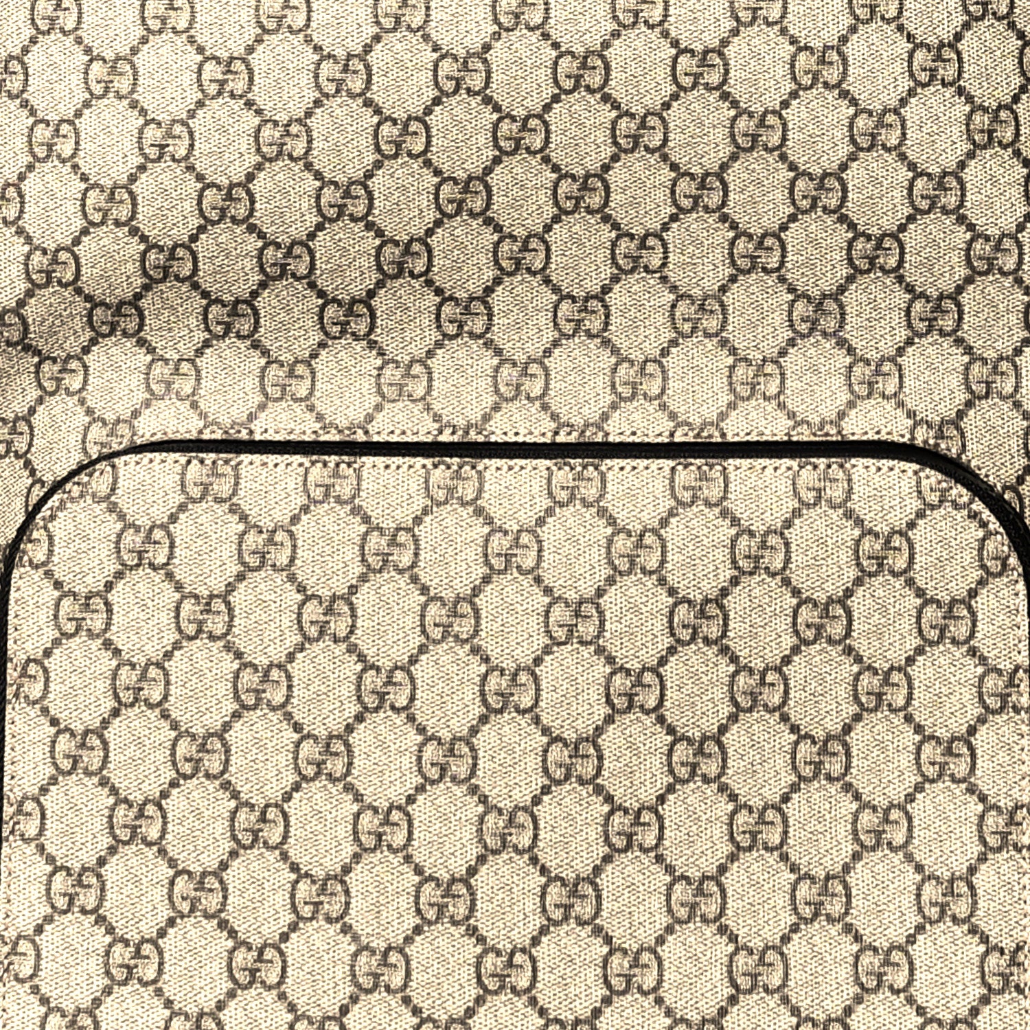 Gucci GG Supreme Monogram Medium Backpack Black 9 of 11