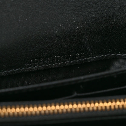 Christian Dior Supple Calfskin Cannage Caro Wallet Black 7 of 9