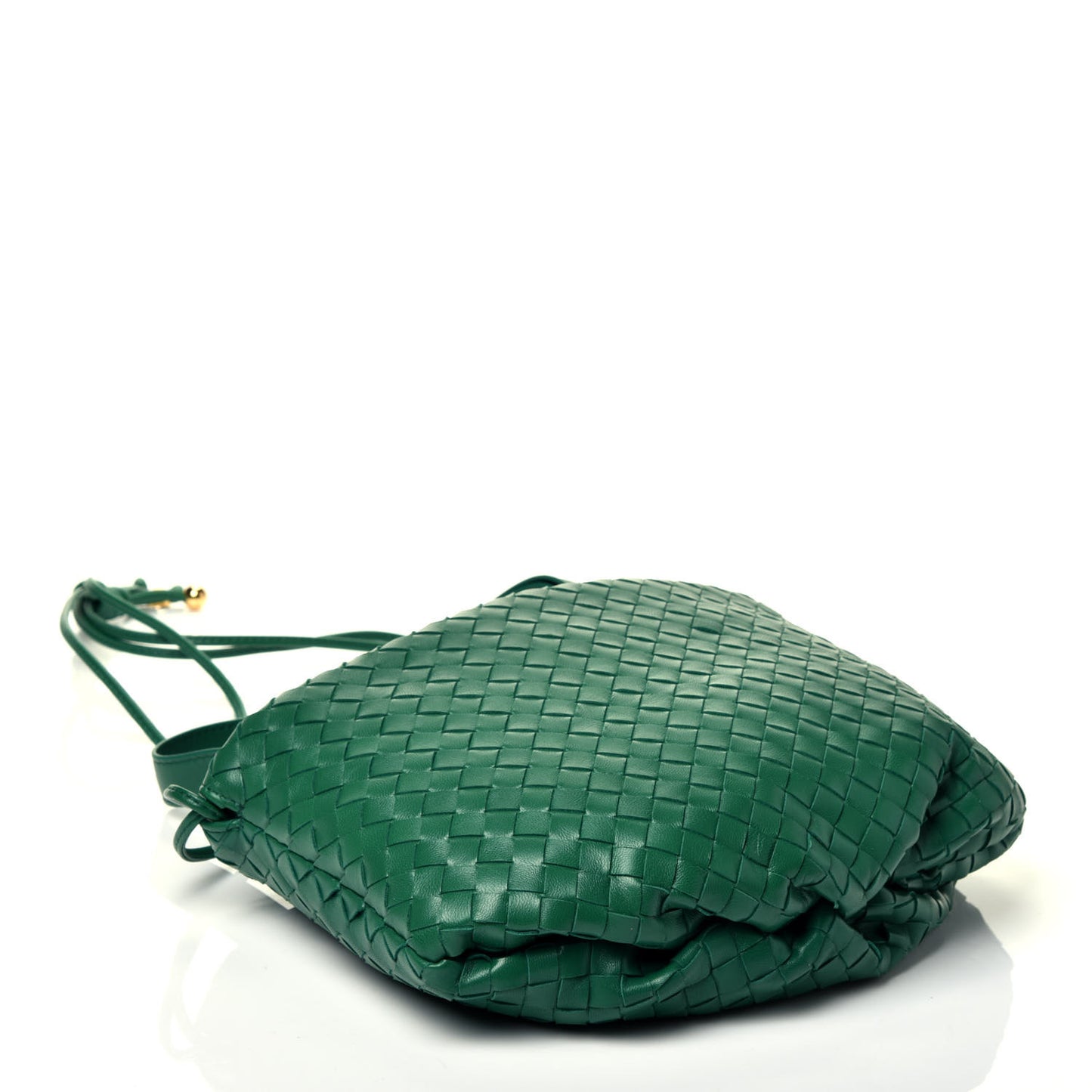 Nappa Intrecciato Small Bulb Racing Green