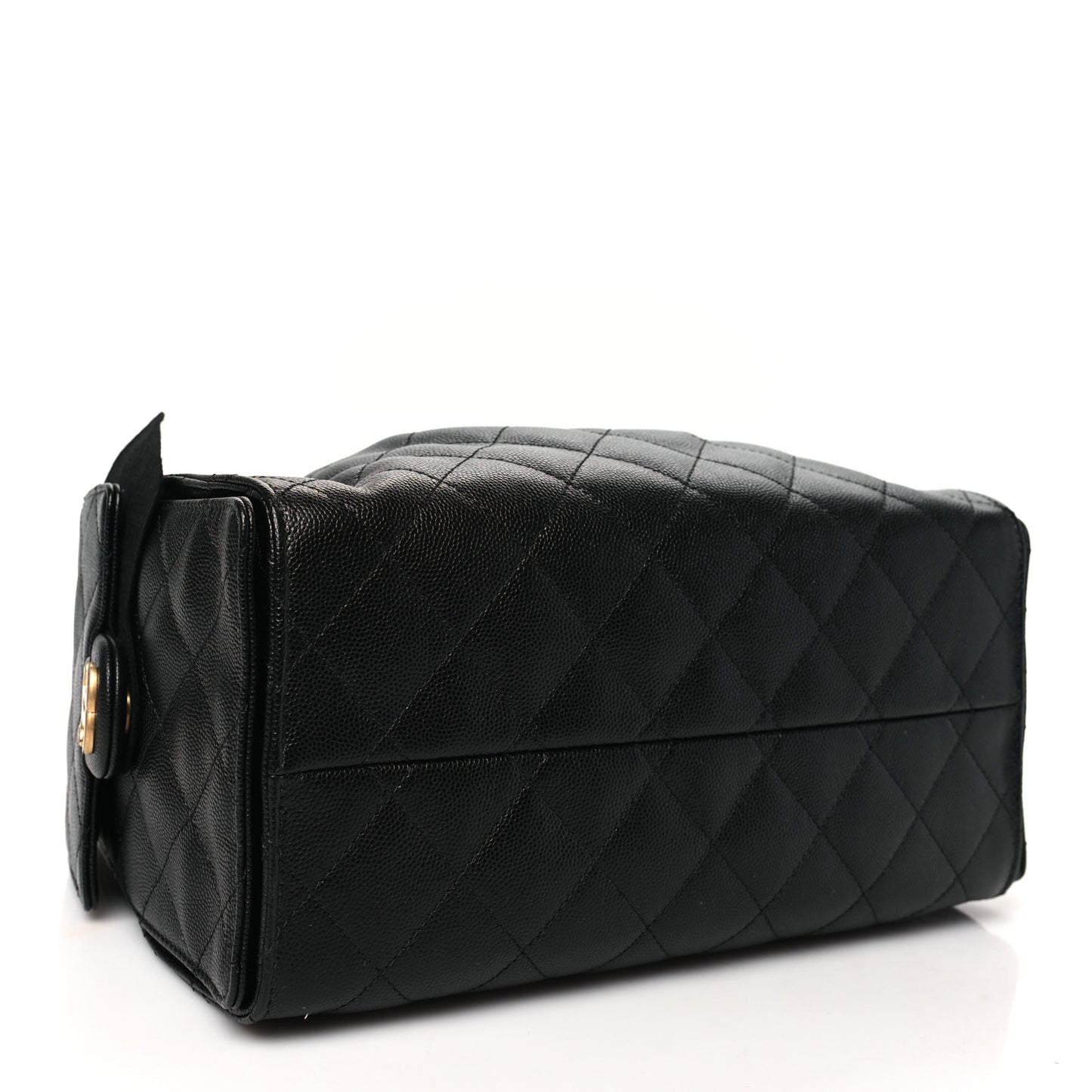 Caviar Quilted Small Chanel 25 Handbag Black