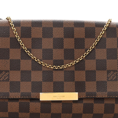 Louis Vuitton Damier Ebene Favorite MM 7 of 10