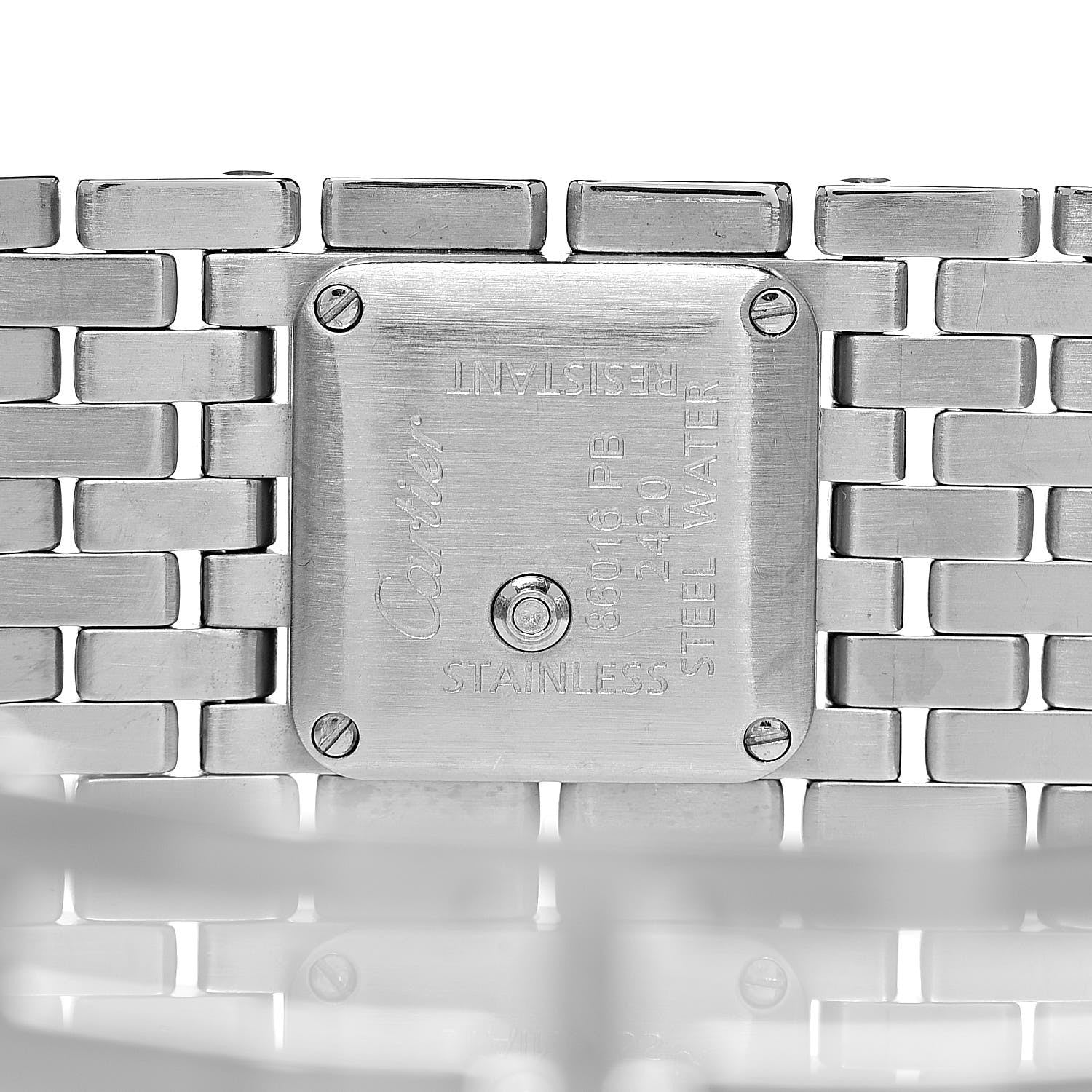Cartier Stainless Steel 21mm Panthere Ruban Quartz Watch 5 of 8