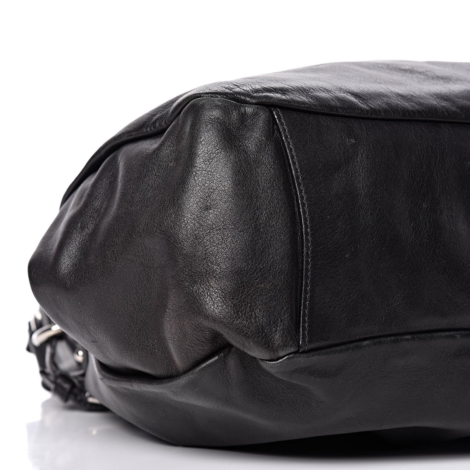 Prada Soft Calfskin Tote Black 11 of 13