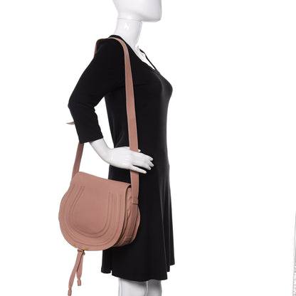 Chloe Calfskin Medium Marcie Shoulder Bag Anemone Pink 2 of 11