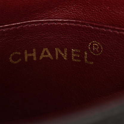 Chanel Lambskin Quilted Mini Square Flap Black 7 of 15
