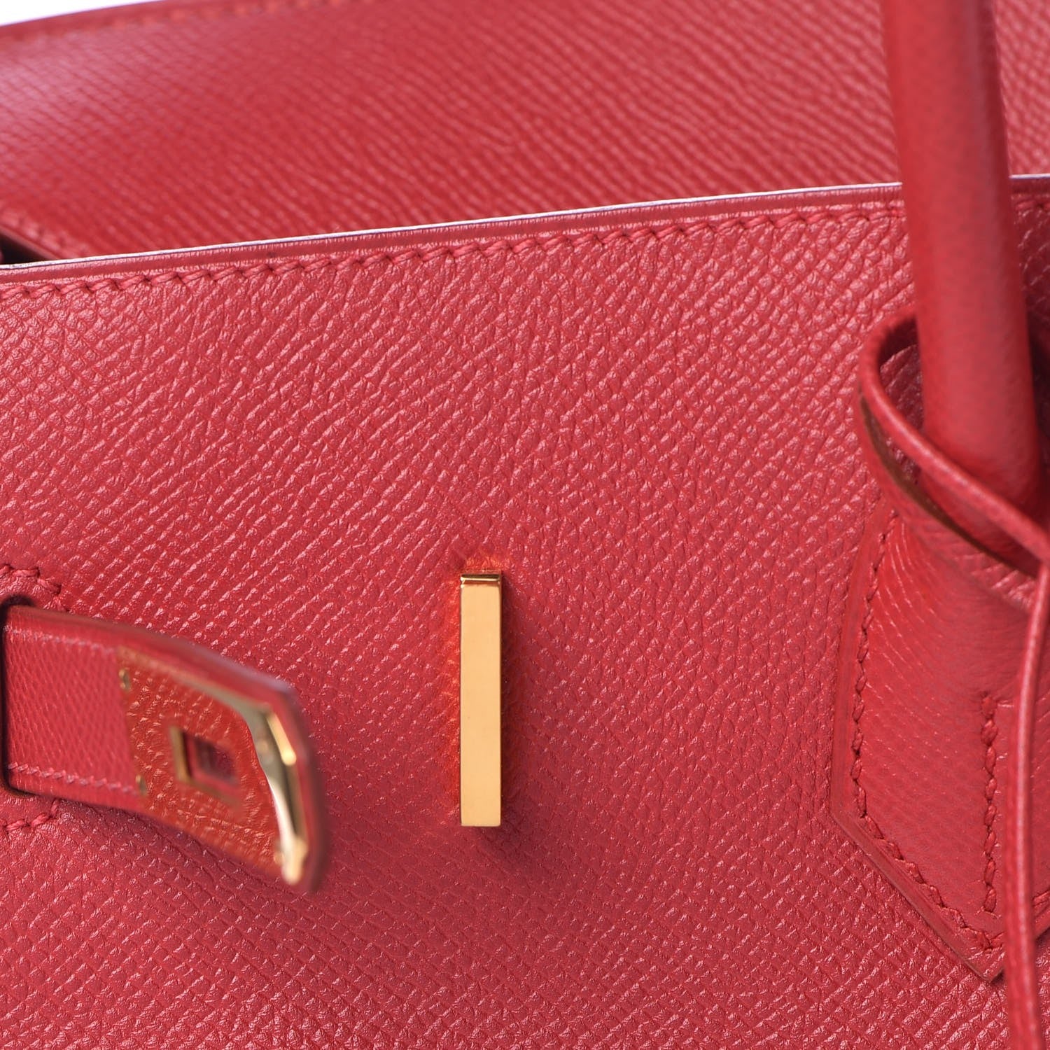 Hermes Courchevel Birkin 35 Rouge Casaque 20 of 35